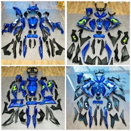 Original R25 V1 V2 Coverset Bodyset Cover Set Movistar Green/ White Coverset With Inner Siap Sticker