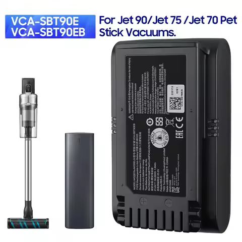 Vacuum Cleaner Battery VCA-SBT90E VCA-SBT90EB VCA-SBT90 VCA-SBTA60 For Samsung Jet 70 Pet Jet 90 Sti
