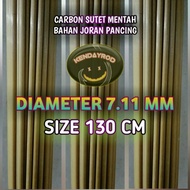CARBON SUTET MENTAH 7.11 MM x 130 CM