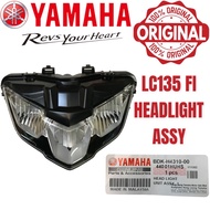YAMAHA LC135 FI V8 100% ORIGINAL HEAD LIGTH HEAD LAMP LAMPU Y15ZR V2 Y15V2 LC135 HEADLIGHT ASSY LAMP