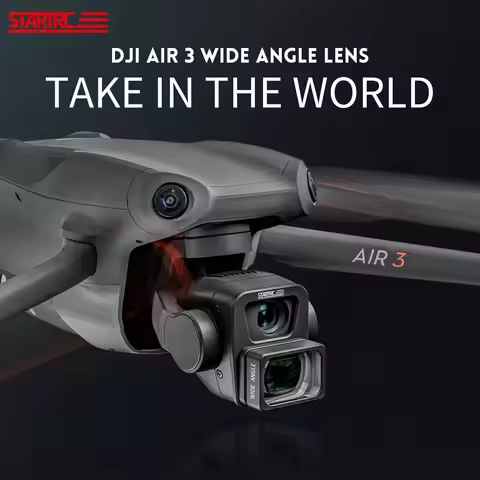 STARTRC PHOTO Wide Angle Filter for DJI Air 3 Drone Accessories Extend FOV to 112° Magnetic Wide-ang