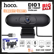 กล้องเว็ปแคม Hoco DI01 Web Camera HD1080P webcam USB กล้องเว็บแคม มีไมค์ในตัว 1080P และ 2K กล้องเครื