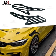 For BMW F80 M3 F82 F83 M4 2015-2020 FRP Side Fender Air Vent Trim Cover Car Exterior Intake Moulding