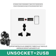 CB certification  LEJIA modern lighting wall white dimmer switch paint panel 13A universal socket 3 