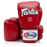 Fairtex BGV1 專業成人泰拳拳套 - 8oz 紅色
