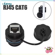 CHERRY RJ45 Connector, Circular Shielded Cat6A RJ45 Connector, Automated Communication Equipment IP6