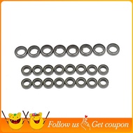 For MN86S MN86 MN86KS MN86K MN G500 24PCS Steel Bearing 9X5X3 11X7X3 Upgrade Accessories 1/12 RC Car