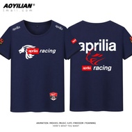 Attitude Heavy Motorcycle Culture Shirt Short Sleeve Men Women Aprilia Aprilia Motorcycle Letter Pri