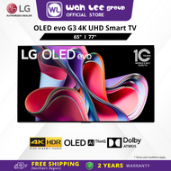 LG G3 Series 65" 77" Inch 4K UHD Smart TV Smart Self-Lit  OLED EVO Dolby Vision &amp; HDR10 G3PSA OLED65G3PSA / OLED77G3PSA 120Hz WAH LEE STORE