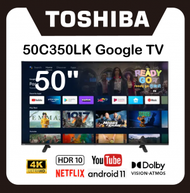 東芝 - 50C350LK 4K 超高清電視 50吋 香港行貨 Google TV