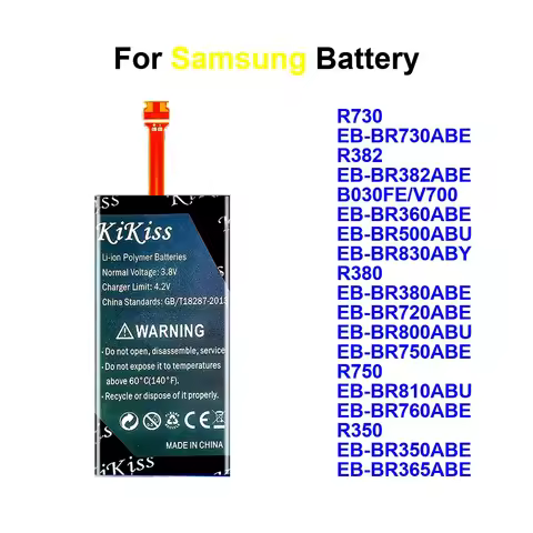 Battery For Samsung Galaxy 1 Gear 3G 46MM Active Live S S2 S3 S4 Fit R350 2 Neo R360 40MM 42MM Pro R