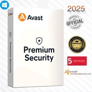 Avast Premium Security 2025 (5 PC) 3 Years