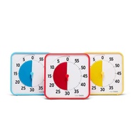 Time Timer 8 Inch Learning Center Classroom Set — 60 Minute Visual Timer for Kids with Dry Erase Act