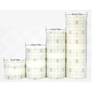 1Roll 5/7/10/15/20cmx10m Waterproof Transparent Adhesive Tape Wound Dressing Fixation Tape Belly But