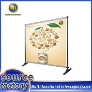 Pendirian paparan pengiklanan, pertunjukan skrin pantas, pameran poster