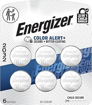 Energizer 3 Volt Watch Batteries, Lithium 3v CR2032 Battery (6 Count) 2032BP-6