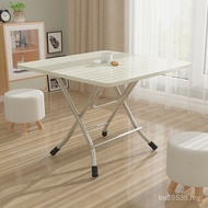 Peng Foldable Foldable Table Household Dormitory Table [Small Table] Bedroom Dining Table Spring Din