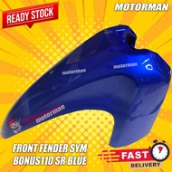 FRONT FENDER SYM BONUS 110 SR BLUE MOTORMAN