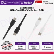 Belkin BoostCharge USB-C to USB-C Cable 1m / 3.3ft (Black / White)