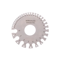 [Q]0-36 Round AWG SWG Wire Gauge Thickness Ruler Gauge Diameter Stainless Steel Measurer Tool Weldin