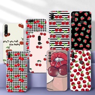Cherry Soft Transparent Phone Case Infinix Zero 8 8i X687 Zero Neo X Pro Hot 20i Hot 10 Lite Hot 10 