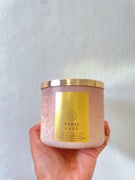 Bath and Body Works 3 wick Candle เทียนหอม 3 ไส้ ขนาดใหญ่สุด 411g. กลิ่น Paris Cafe