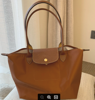 longchamp official store Cognac Nylon Bag L1899 large / L2605 / L1621 medium Tote Bags long champ bags