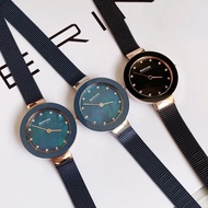 BERING Bailing Watch Xiaohongshu Hot-selling Light Luxury Women's Watch Small Green Watch Gypsophila