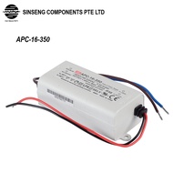 MeanWell APC-16-350 Power Supply 16.8W 12V-48V 350mA Constant Current LED Driver for Light/Lamp by M
