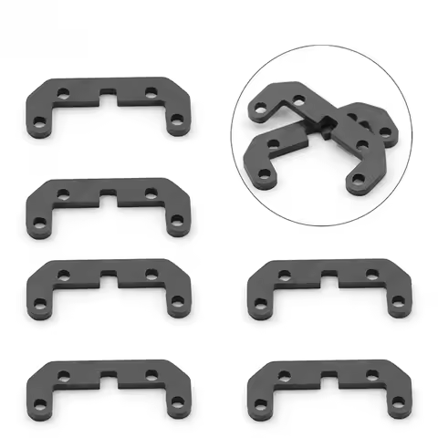 Carbon Fiber 54514 Sway Bar Stabilizer Holder Mount Plate for Tamiya TT02 TT-02 1/10 RC Car Upgrade 