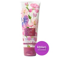 Bath and Body Works SWEET PEA 24hr Moisture Ultimate Hydration Body Cream 226g บาธ แอนด์ บอดี้ เวิร์