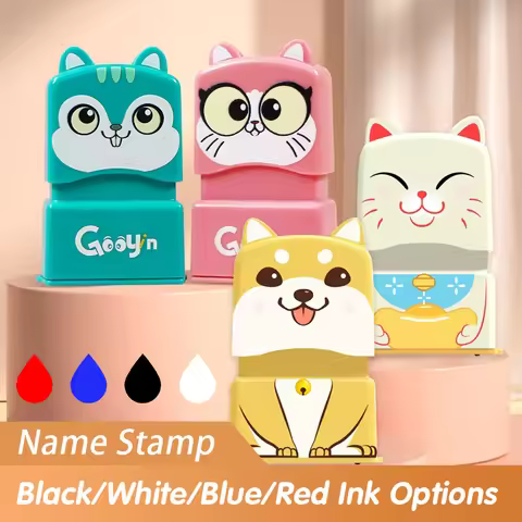 Custom Name Stamp For students To Identify Personal Daily Necessities Such As Clothes, Socks, Waterp