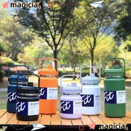 MAGICIAN Sports Water Bottles, Insulated Thickened Water Bottle, Portable 2L/2.5L Stainless Steel wi