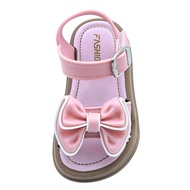 HAPPYFIT FOOTWEAR [ STRAPY 41 ] 2-5 years old GIRL RIBBON Shoes Slides Kasut Sandal RIBEN @STRAPY 41