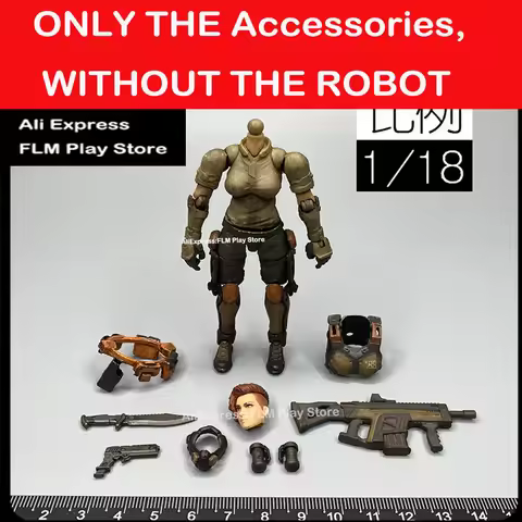 IN STOCK Weapon Upgrade Kit for FAV A86 Acid Rain War 3.75In Soldier Head Body Gun Grenade Chest Wai
