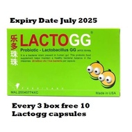 Lactogg Probiotic (30 capsules) | Suitable for Kids and Adults (Expiry Jul 2025)