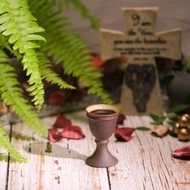 陶作坊│老岩泥聖杯_內釉