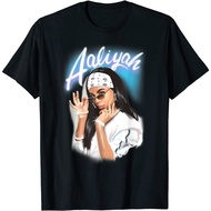 Aaliyah Airbrush Bandana Photo Adult T-Shirt