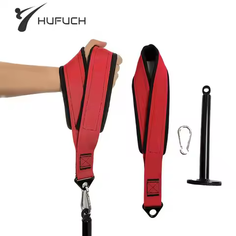 Arm Wrestling Training Strap with Comfortable Polar Fleece Lining Hand Arm Finger Forearm Exerciser 