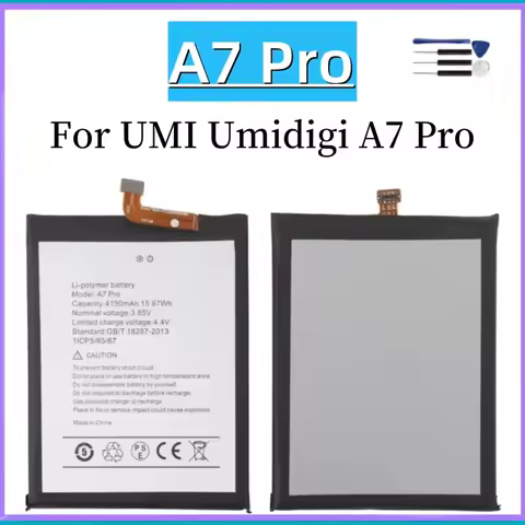 New A7 Pro 4150mAh High Quality Battery For UMI Umidigi A7 Pro A7Pro Mobile Phone Battery +Free Tool