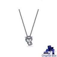 170 Swan Jewelry Necklace Zodiac Tiger Swan Necklace Tiger Necklace Silver Necklace Crystal Necklace