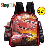 Shop899 กระเป๋านักเรียน กระเป๋าเป้ล้อลาก สะพายหลัง 12 นิ้ว 14 นิ้ว และ 16 นิ้ว Cars McQueen รถไลท์นิ