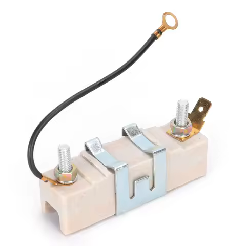 Ignition Coil Resistor Metal Ceramic Wear-Resistance Device for 1.5 Ohm Classic Car Ballast Resistor