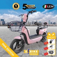 ★LEM★ ELECTRIC BICYCLE ADULT RECHARGEABLE EBIKE SCOOOTER ELECTRIC NO PADDLE