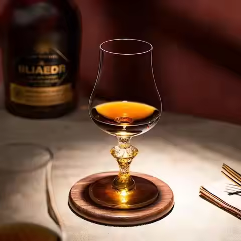 Macallan King Whiskey Cup Luxury Crystal Wine Tasting Snifer Professional Copita Nosing Glass Finest