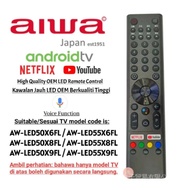 AIWA SMART TV REMOTE CONTROL FOR aiwa android Smart LED TV voice Remote Control With NETEFlX