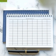 TOYBOX Spiral Bound Notebook, Sturdy Cover Universal Line Pages Financial Record Book, Multifunction