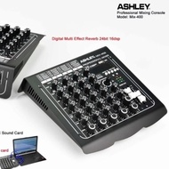 Mixer Ashley 4 channel Mix-400 baru