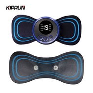 KIPRUN Electric Neck Massager LCD Display Neck Stretcher 8 Mode Cervical Massage Patch Pulse Muscle 