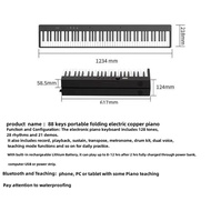 Piano keyboard/88-Keys Piano Portable Electronic Keyboard Piano/ Multi functional Digital Piano EP-8